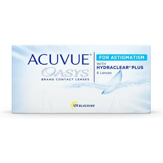 Acuvue Oasys for Astigmatism 6 St. / 8,60 BC / 14,50 DIA / -2,75 DPT / -2,75 CYL / 20° AX