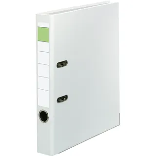 Falken Ordner 10078327, A4 50mm PP weiß