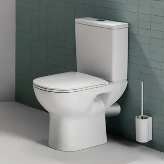Laufen LUA Stand-WC mit WC-Sitz Weiß LCC