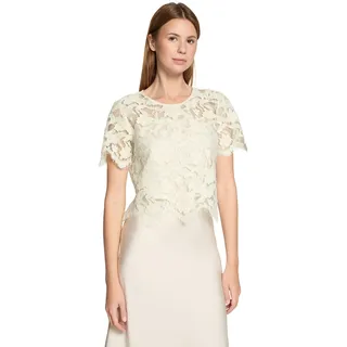 Vera Mont Spitzenbluse beige 38