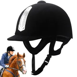 Helm Reithelm Verstellbar Reitkappe Damen Herren Reiterhelm Trainingshelm Tunierhelm Atmungsaktives Reithelmet Mit Waschbarem Innenfutter Reitsport Reitkappe Für Kinder Erwachsene