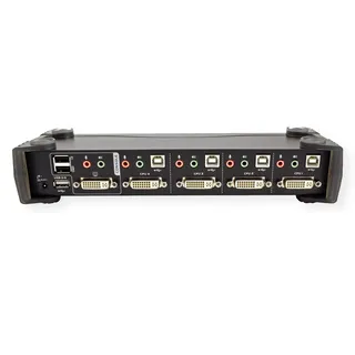 ATEN CS1764A 4 Port KVM-Umschalter DVI, USB Audio
