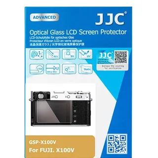 JJC GSP-X100V Displayschutzabdeckung aus Glas für Fujifilm X100 V /VI/X-T4, X-E4