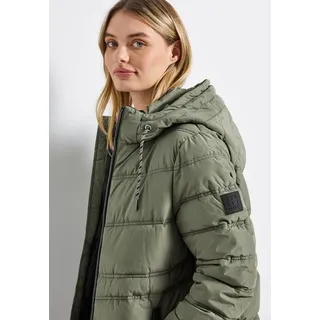 STREET ONE Lange Steppjacke Lichen Green 42 - 42
