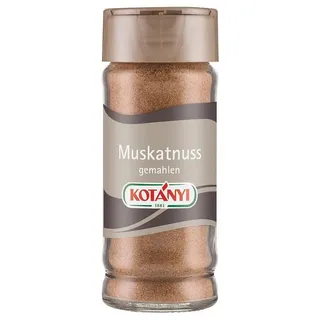 Kotanyi Gewürz, Kotanyi würzig scharfe Muskatnuss gemahlen und getrocknet 37g