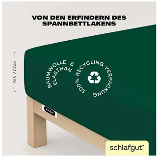 180 x 200 - 200 x 220 cm green deep