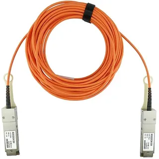 CBO BlueOptics QSFP-AOC-10M-MA-BO InfiniBand-Kabel Orange