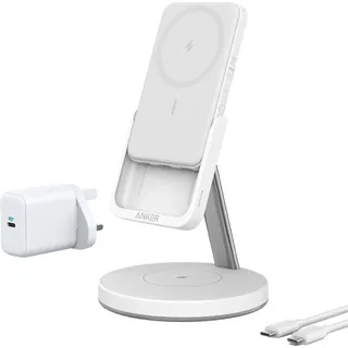 Anker 633 Magnetic Wireless Charger (MagGo) Dolomiten - Weiß