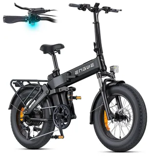ENGWE Engine PRO 3.0 Boost – Klapprad E-Bike (Schwarz)