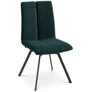 Venjakob Stuhl Carsten Stoff Blau, Grün Petrol