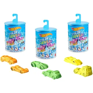 HOT WHEELS Color Reveal Die-Cast 2er-Pack, Farbwechsel, Spielzeugauto