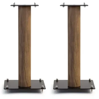 NORSTONE Lautsprecherständer Stylum, stabil aus Metall, bis 50kg belastbar, Paarpreis (Stylum 1 (50cm), Eiche (Dekor))