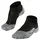 Laufsocken Damen 2 Paar Schwarz/Grau 41-42