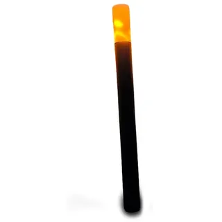 Xenon LED Fackel Version 3,0 Amber 450 mm Schwarz matt 9913