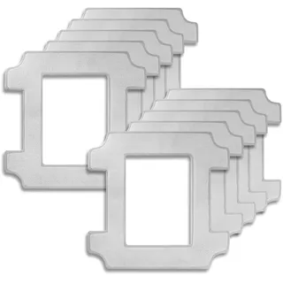 10 Stück Reinigungstuch Ersatz für Ecovacs Winbot W2S / W2S Omni Fensterputzroboter, Ersatztücher Reinigungstücher Reinigungspad Wischtücher für Ecovacs Winbot W2S Tücher Zubehör