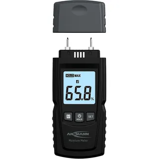Ansmann Feuchtigkeitsmessgerät Für Holz & Baustoffe, mit großem Lcd-display - Ansmann