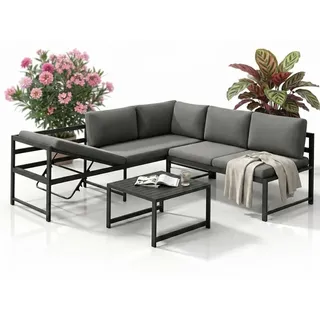 MuCoLa Loungeset grau