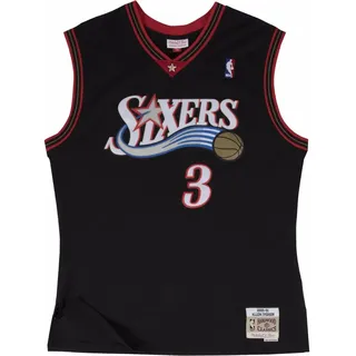 Mitchell & Ness Herren, Sportshirt, Swingman Jersey Philadelphia 76ers Allen Iverson L