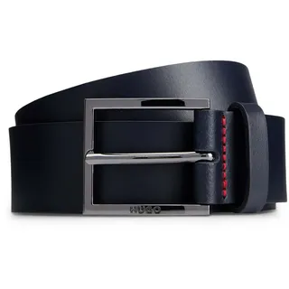 Hugo Herren Gürtel Leder 80 Blau