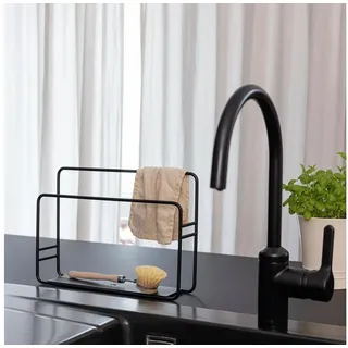 metallbude Spültuchhalter NIA 32 x 7,5 x 23 cm Schwarz