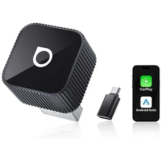 OTTOCAST Mini 3.0  Slim – Wireless CarPlay & Android Auto Adapter  Dongle