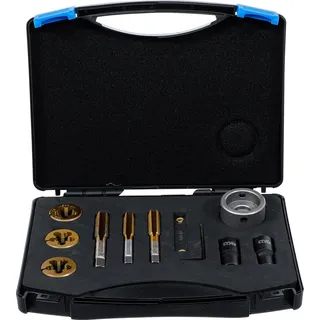 BGS Gewindebohrer- / Schneideisen-Satz für Radmuttern und Bolzen 12-tlg.