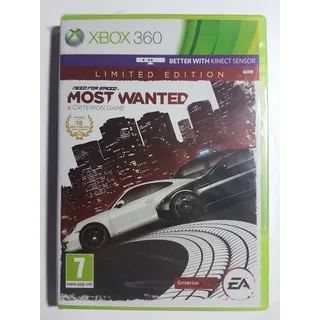 Need For Speed Most Wanted Limited Edition Xbox 360