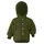 Engel Naturtextilien Engel Baby Jacke mit Kapuze Wollfleece Schilf 110/116