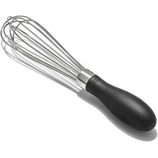 Oxo Good Grips Mini-Schneebesen | Perfekt zum Mischen von Salatdressings oder Verquirlen von einem Ei, Durch Edelstahldrähte werden Zutaten effektiv gemischt