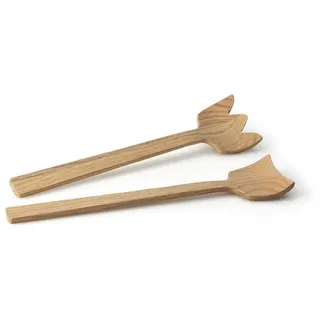 Continenta Salatbesteck Eiche 30,5 cm
