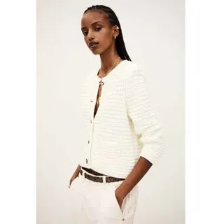 BA&SH Gaspard Strickjacke Beige 40