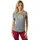 Kurzarm-T-Shirt Cashmere Grey Melange/Sahara/White Stone S