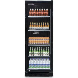 orange . orange Getränkekühlschrank (230 l, 0 mm hoch, Schwarz)