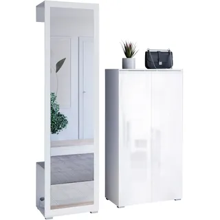 OTTO home PARIS/ TOKYO Garderoben-Set 130 x 0 x 0 weiß