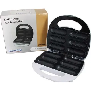 SCHWARZE Beschichtung Elektrischer Hotdog-Bäcker Waffeleisen - Waffeln am Stiel, Waffelsticks 201709 - Schwarz