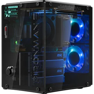 Raspberry Pi PIRONMAN 5 MAX case, Entwicklungsboard Zubehör, Transparent