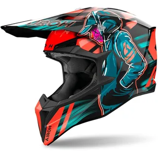 Airoh Wraaap Cyber Orange Gloss XL