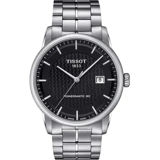 Tissot Herren Automatikuhr Tissot Herren T-Classic Luxury Powermatic 80 T0864071129100 Braun Onesize