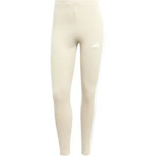 adidas Essentials 3-Streifen Cotton Damen Tights, grau - S