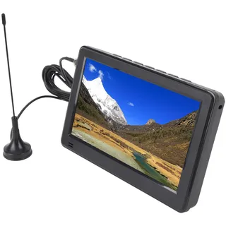 6 -Zoll -tragbares Fernseher mit Antenne,TV -LCD -Monitors 1080p, ATSC -LED -Digital -TV -Player, mit Fernbedienung, 1500 -mAh -Fernseher, Kleiner Digitaler Analoge ATSC
