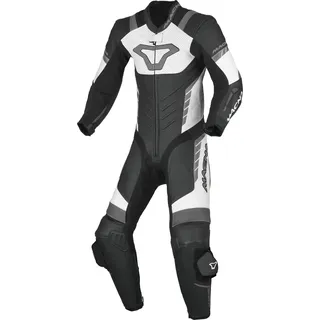 Macna Varshall Junior perforierte Kinder 1-Teiler Motorrad Lederkombi 158