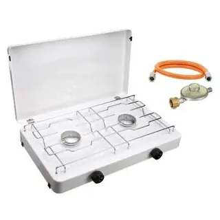 CFH Gaskocher Zweiflammkocher Capri ZK 421