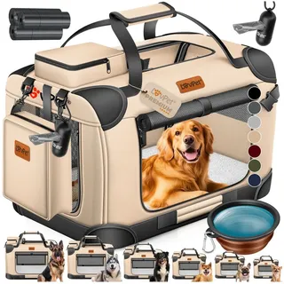 Lovpet Transportbox XXXL 102 x 70 x 70 cm Beige