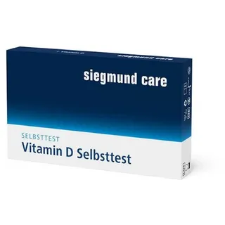 siegmund care Blutzucker-Teststreifen Vitamin D Selbsttest, Genauigkeit 94,4 %, 1-tlg., Dauer des Tests: 10 Minuten
