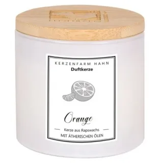 Kerzenfarm Hahn Duftkerze 1 orange