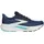 Damen Wide Navy/Green/Turquoise 38