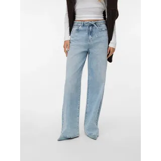 Vero Moda Loose Fit Jeans aus Baumwoll-Mix Modell Wien Jeansblau, 32/32