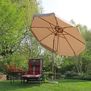 Sekey Sonnenschirm Ø 300 cm Taupe