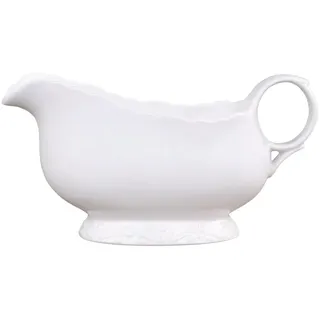 Chic Antique Soßenkanne Sauciere Sossenschüssel Kanne aus Porzellan weiß Provence von