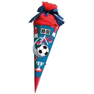 ROTH Bastelset Soccer rot/blau 68 cm 6-eckig